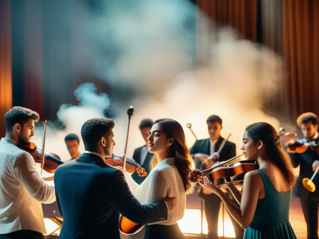 Orquesta juvenil de Uruguay: Jóvenes músicos generación crean música apasionada en escenario vibrante