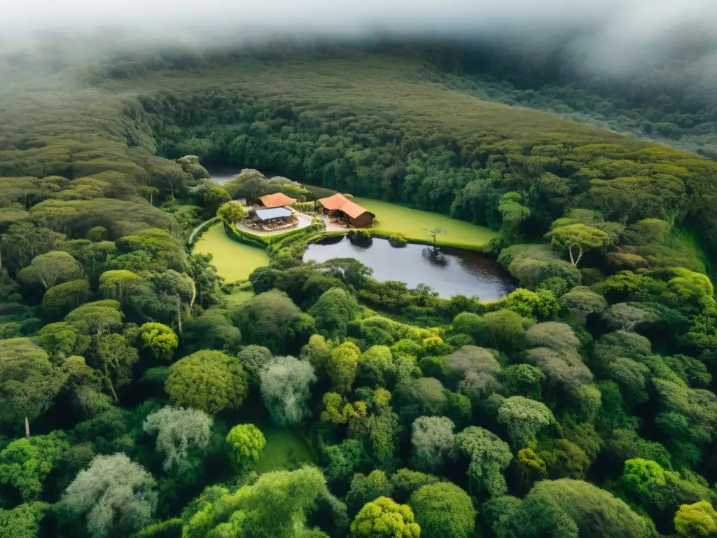 Un rincón paradisíaco: ecolodge en Uruguay rodeado de naturaleza exuberante