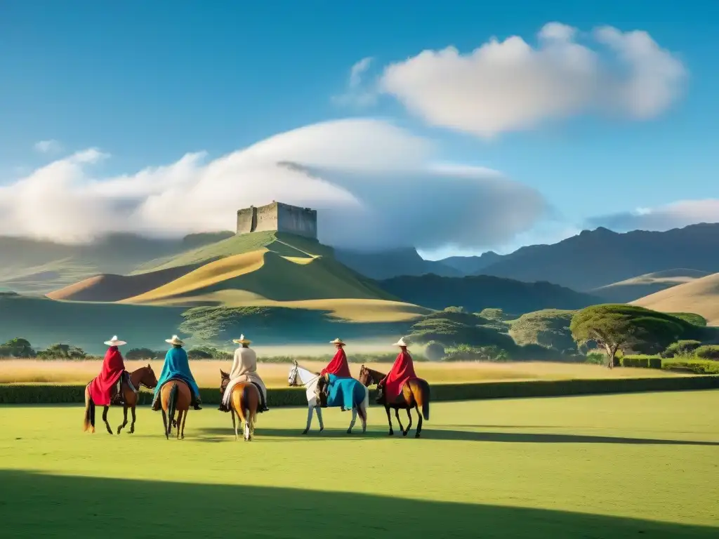 Un paseo a caballo en una estancia uruguaya rodeada de exuberante naturaleza