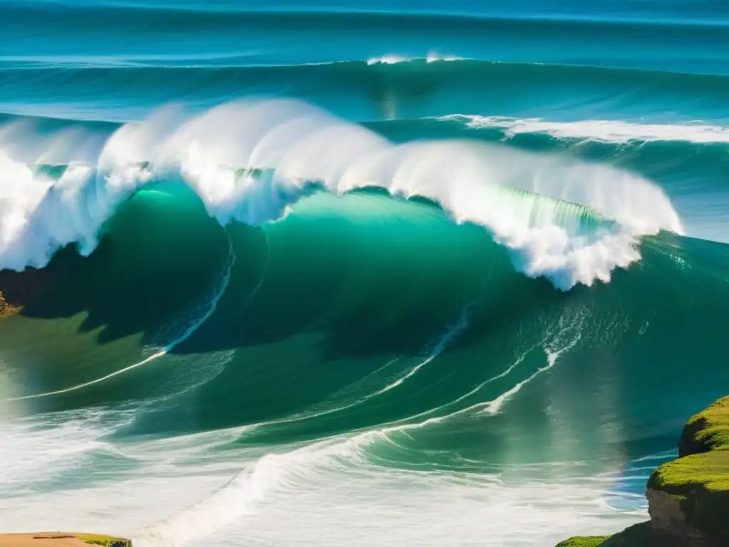 Recorrido visual por la historia de la evolución del surf en Uruguay, desde sus inicios en blanco y negro hasta la modernidad playera en color