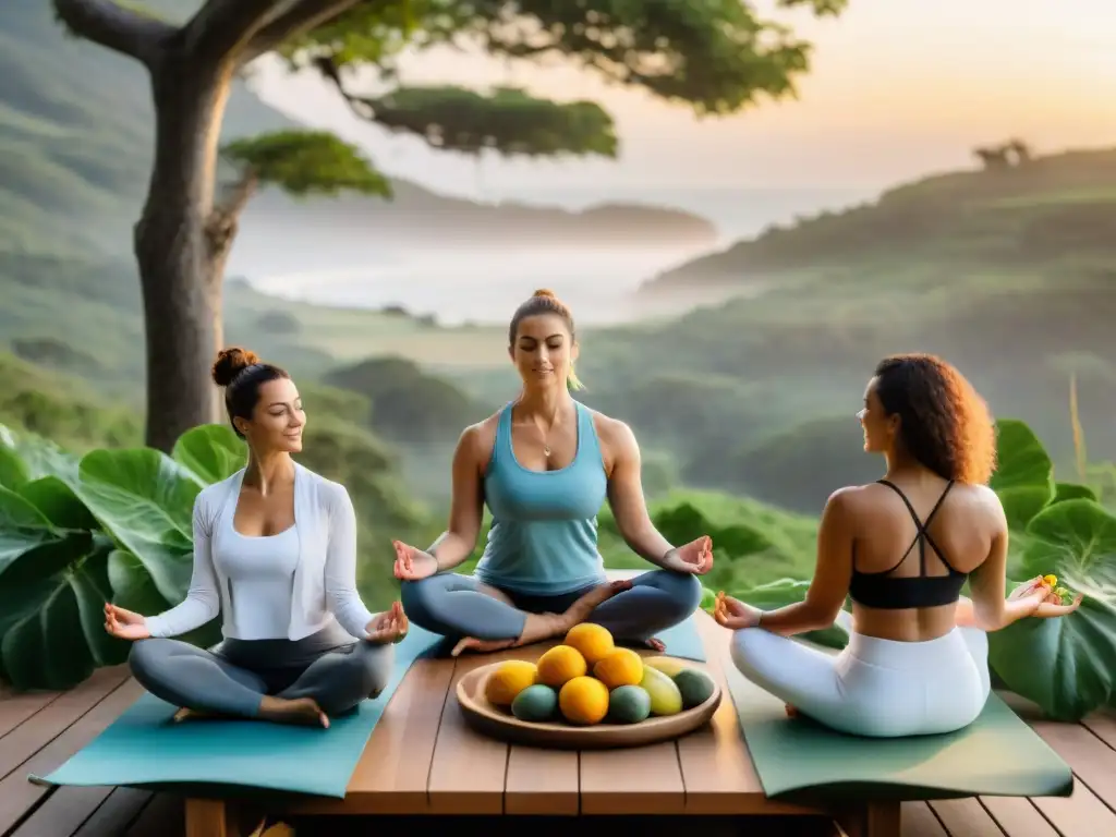 Un retiro de yoga en Uruguay con alimentación saludable, armonía y naturaleza serena