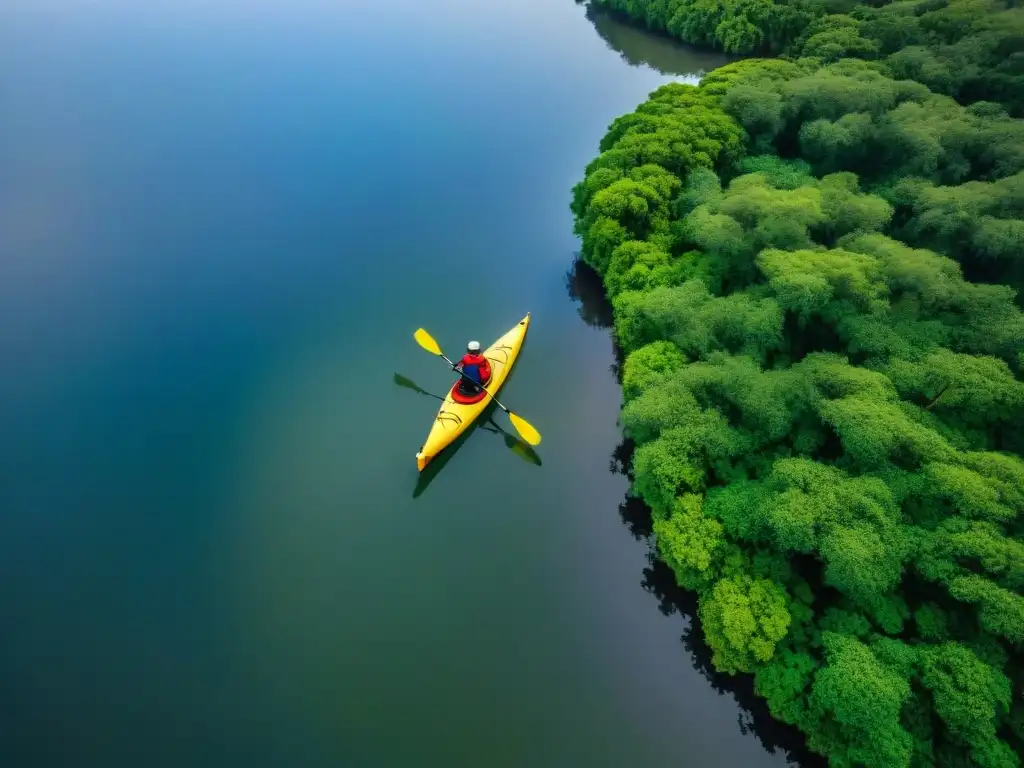 Exploración en kayak por Rutas avanzadas en kayak Uruguay en humedales