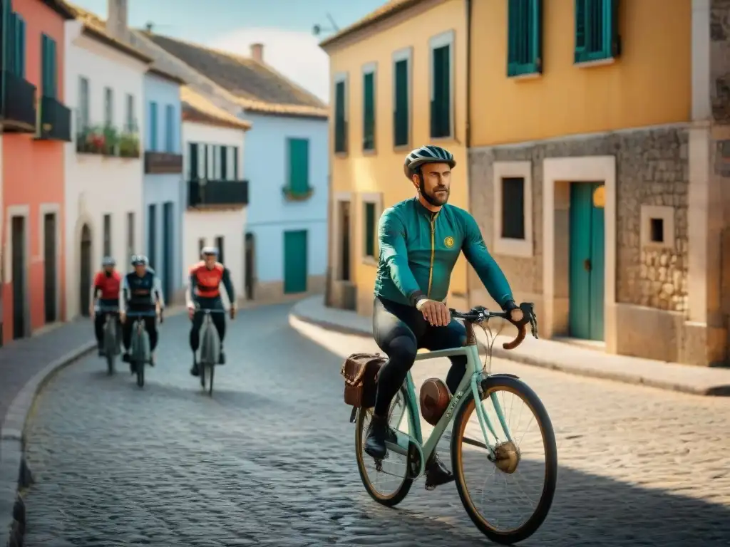 Explorando las rutas ciclistas historia Uruguay en Colonia del Sacramento