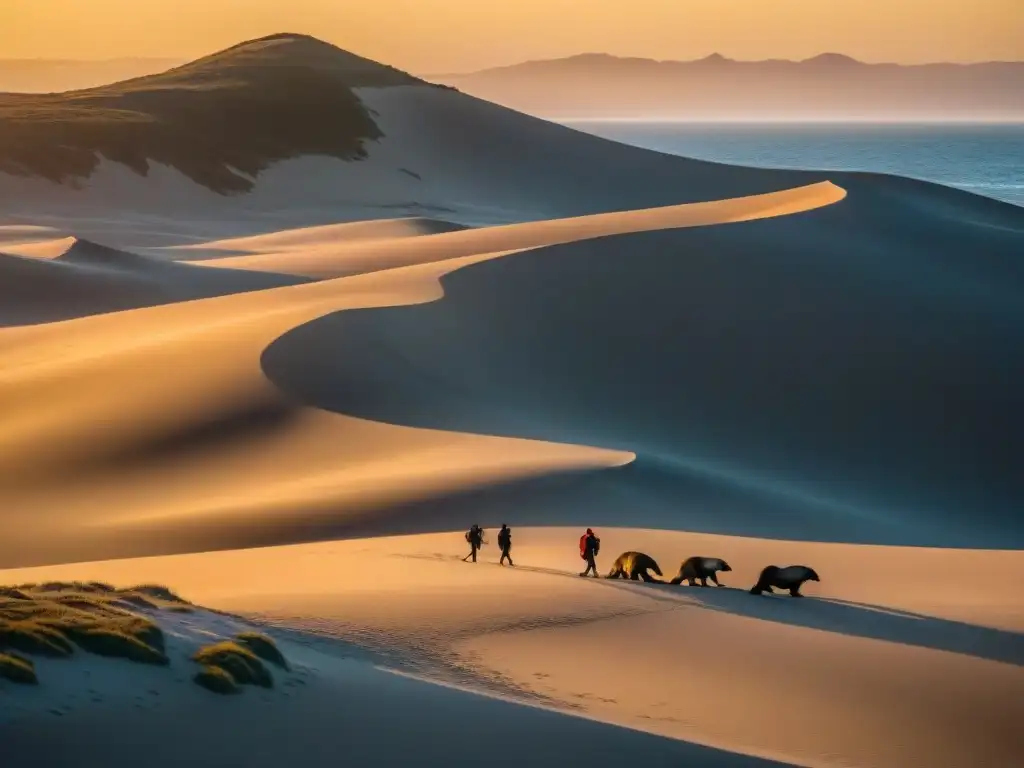 Senderismo en Cabo Polonio: majestuosos lobos marinos, dunas doradas y un atardecer mágico