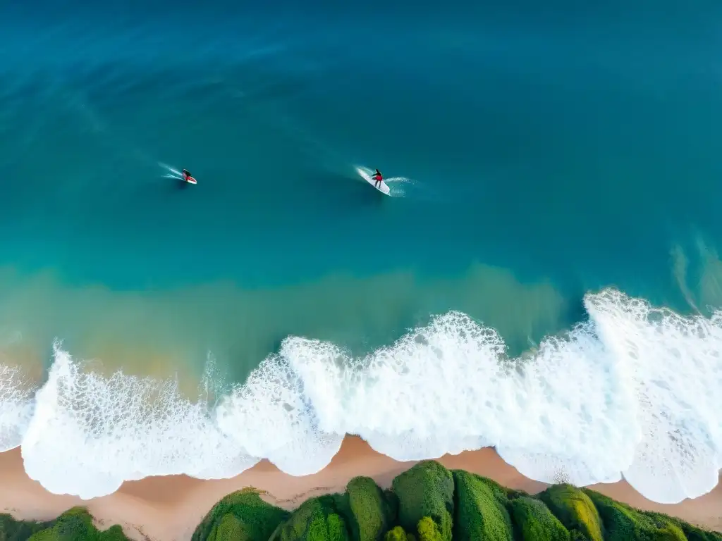 Surfistas en Uruguay disfrutan del mar en armonía con la naturaleza: Surf ecológico en Uruguay