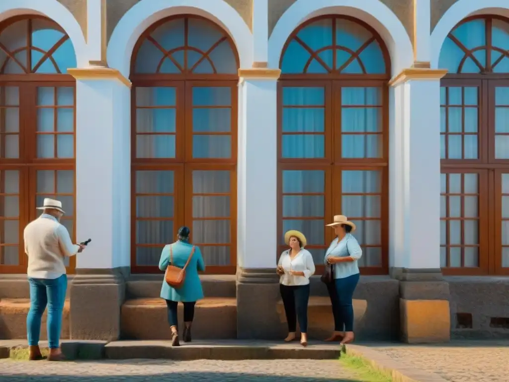 Un taller de fotografía patrimonial en Uruguay, diversidad de participantes capturando la historia con pasión y dedicación