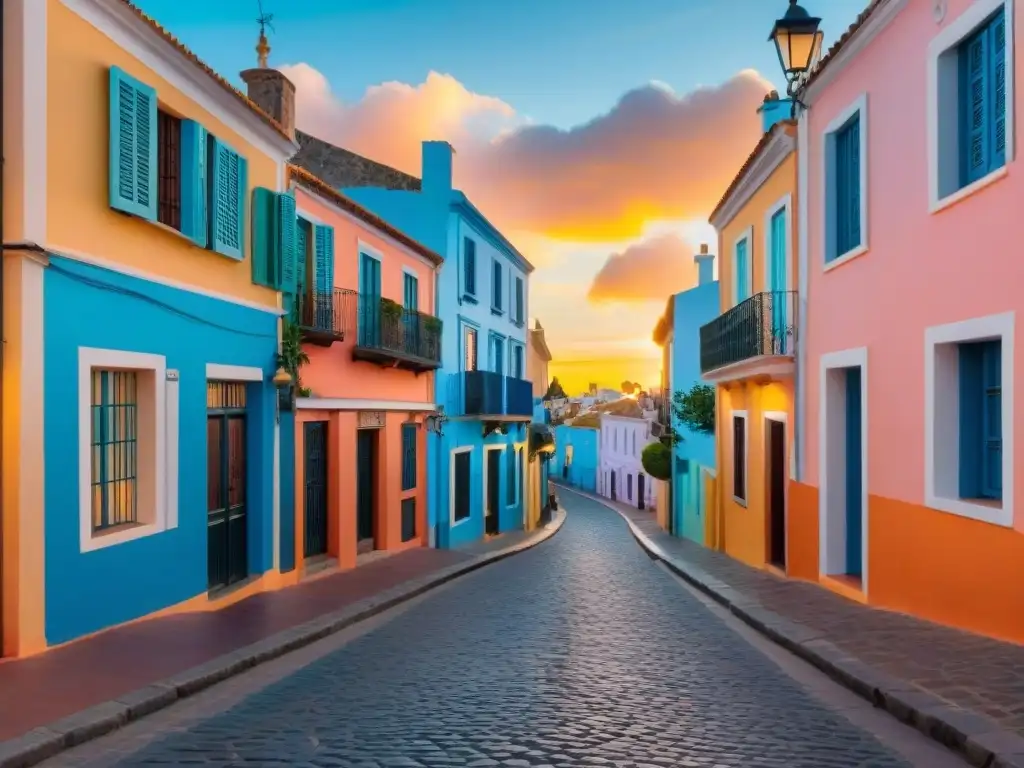 Tour privado por las coloridas calles de Colonia del Sacramento al atardecer