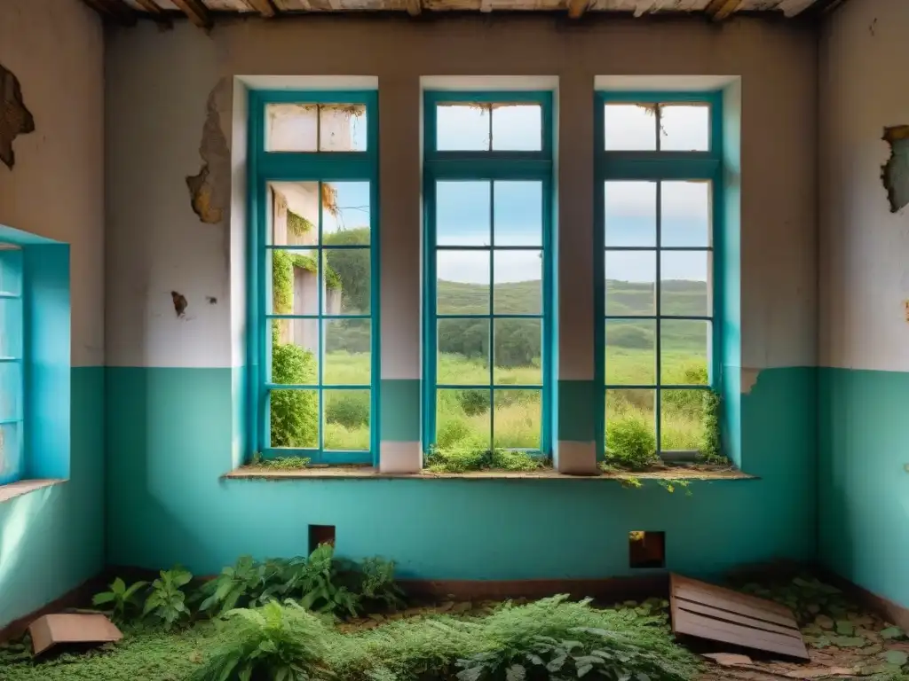 Fotografía urbana de espacios abandonados en Uruguay: belleza en la decadencia