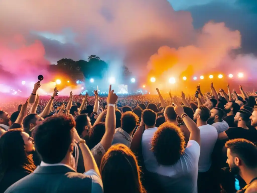 La Vela Puerca rockeando en vivo en Uruguay, conectando con su historia y su público en un festival de música vibrante