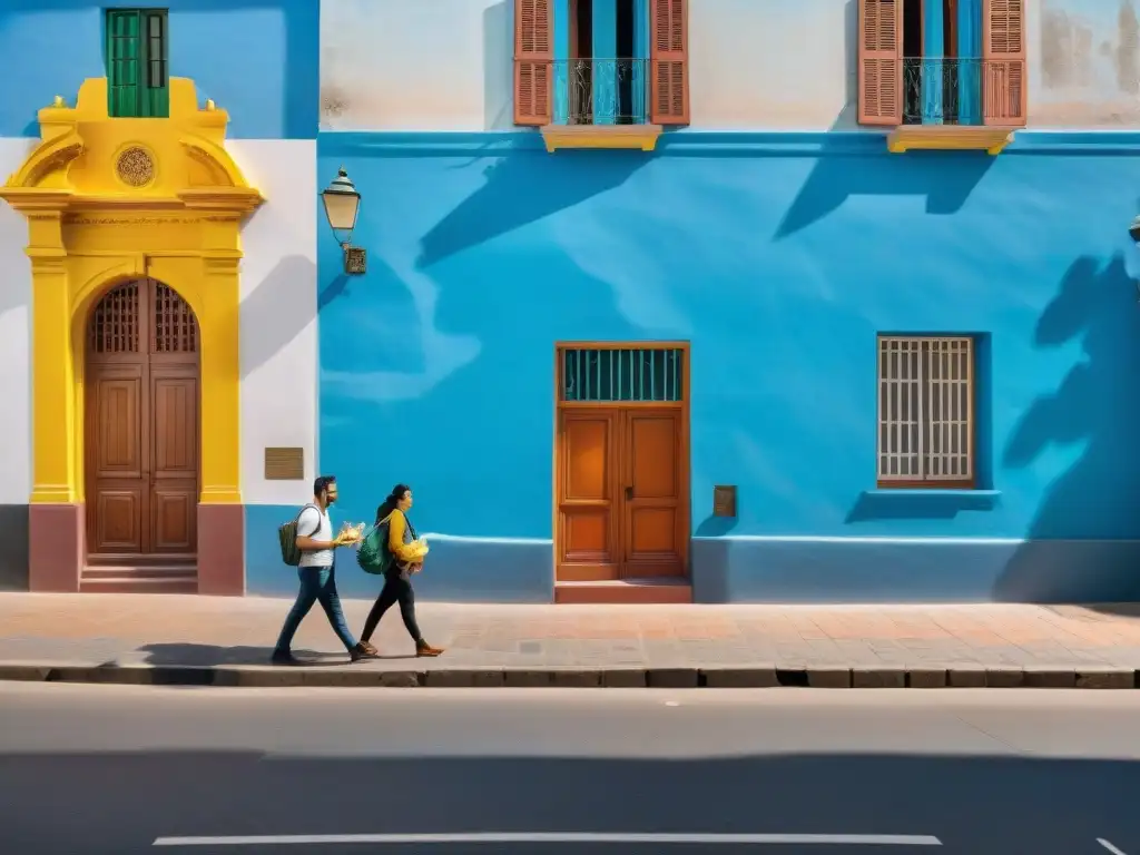 Viajeros exploran Montevideo, Uruguay: murales coloridos, arquitectura histórica y vida urbana