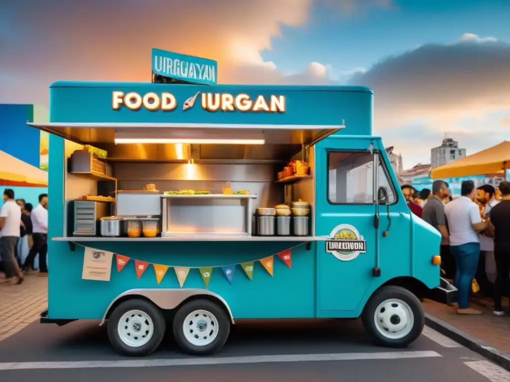 Vibrante festival de food trucks en Uruguay con innovación y sabor en cada esquina