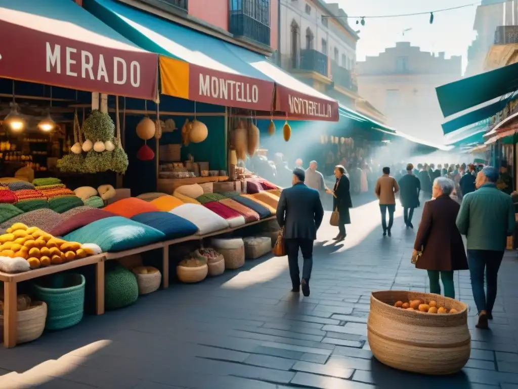 Vibrante mercado de Montevideo: arte, cultura y vida en los mercadillos de la ciudad