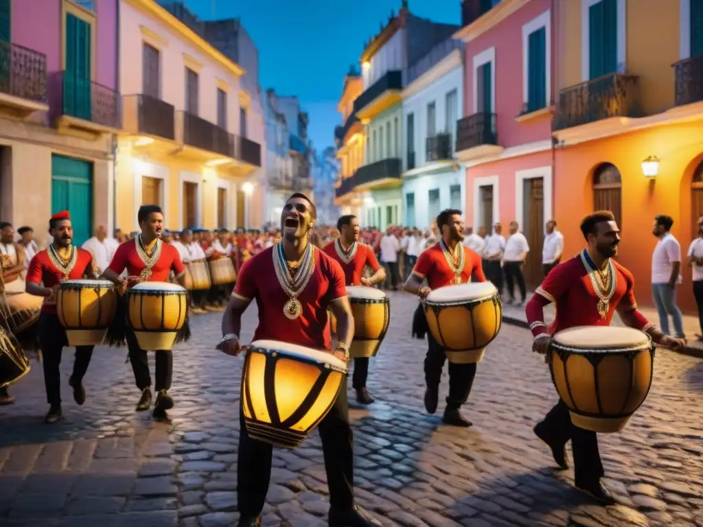 Un vibrante retrato de una Noche de Candombe en Montevideo: tambores, pasión y magia nocturna