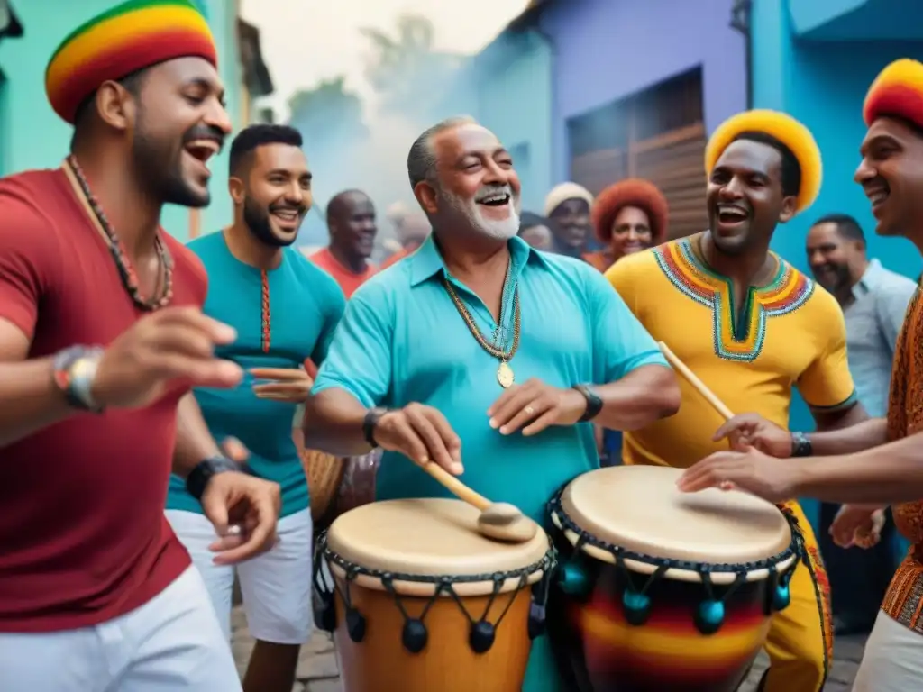 Una vibrante sesión de candombe con beneficios terapéuticos del candombe