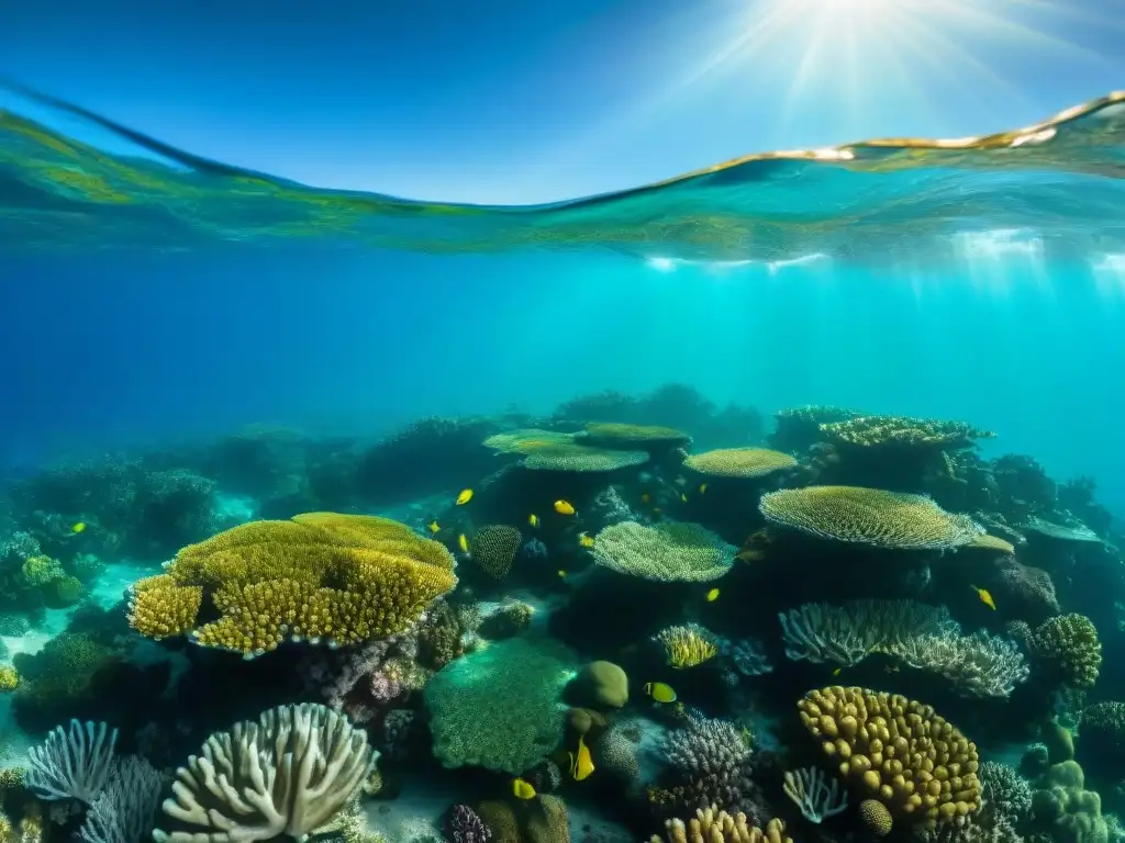 Explora la vibrante vida marina en un arrecife de coral de Uruguay