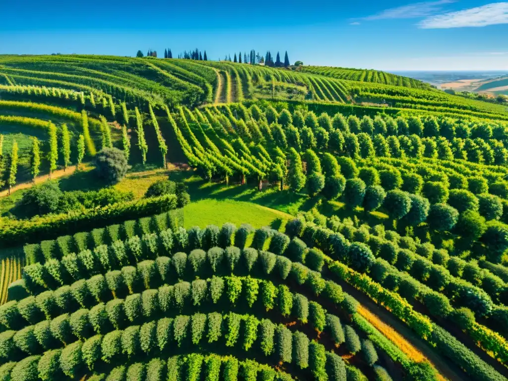 Viñedos verdes y bodegas encantadoras en Uruguay, con rutas de running pintorescas