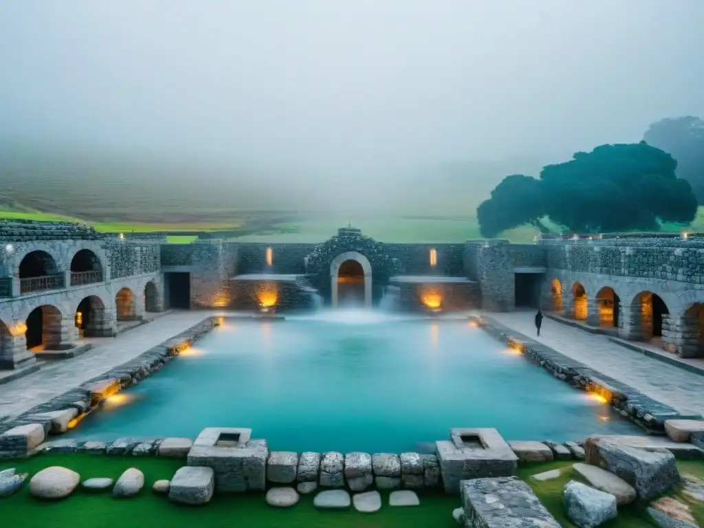 Visitantes disfrutan de las Termas del Daymán en Uruguay, donde la tradición se fusiona con la modernidad