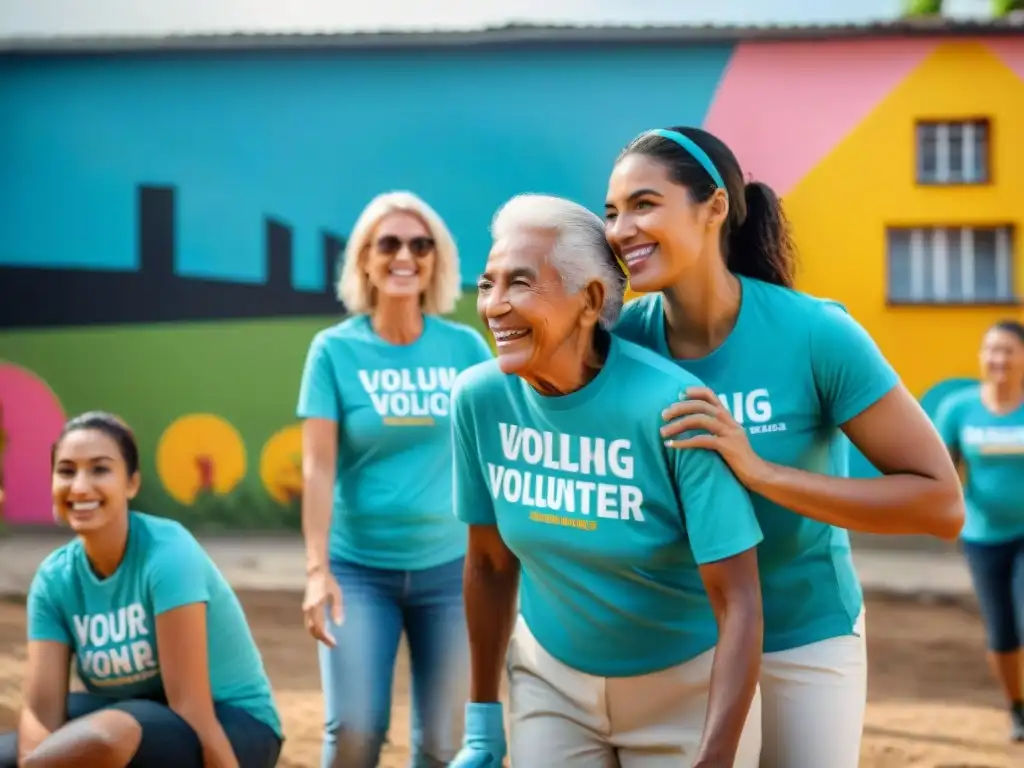 Voluntariado en Uruguay: habilidades ajuste en acción con voluntarios apoyando a la comunidad