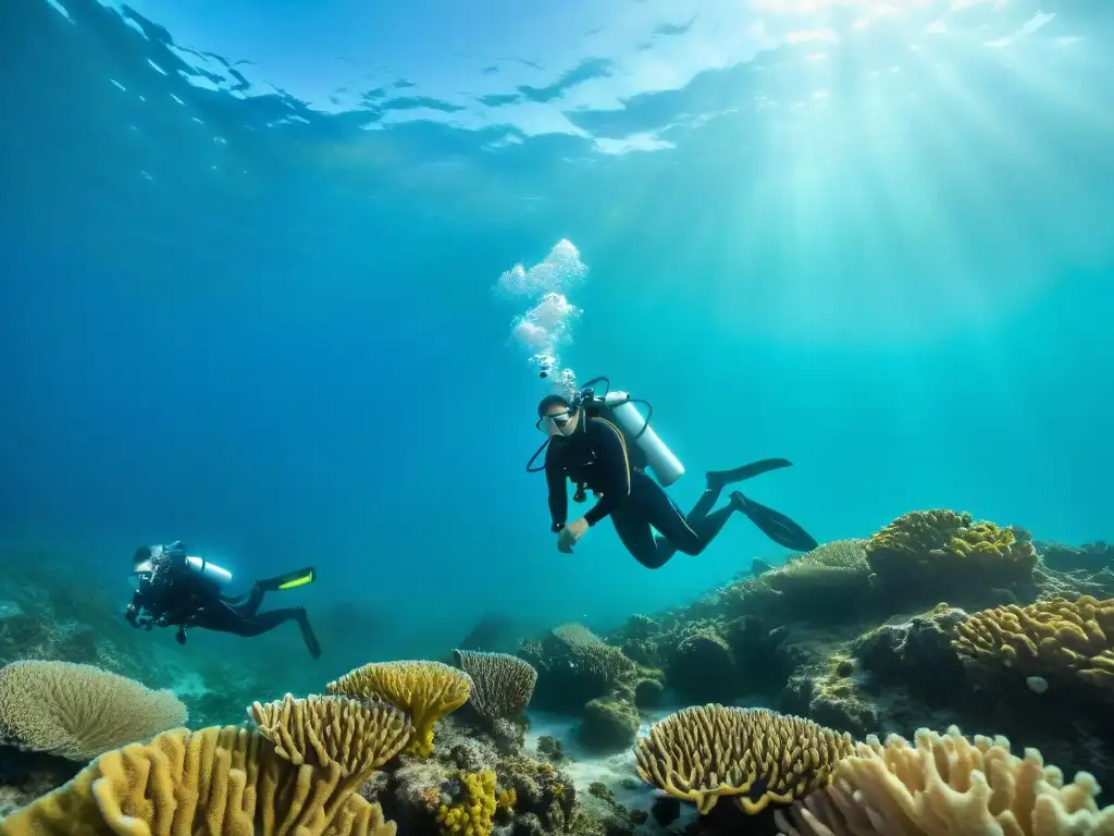 Voluntariado biología marina en Uruguay: científicos investigan arrecifes de coral bajo el sol