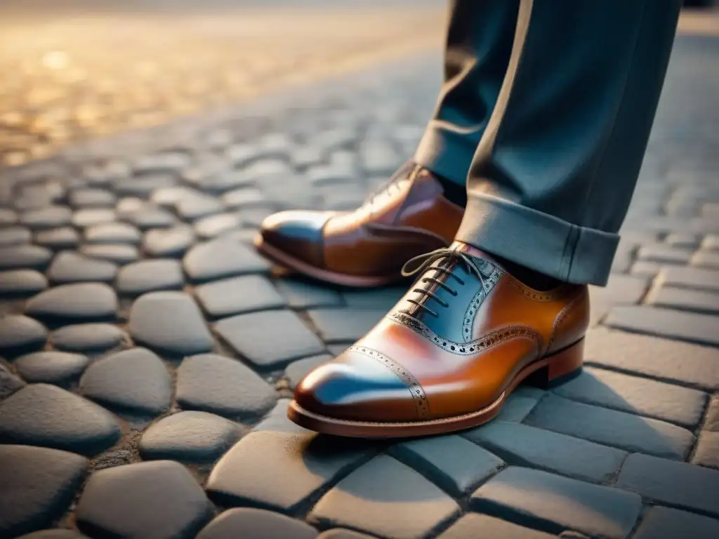 Dos zapatos de tango abandonados en las calles Montevideo, narrando historias de pasión y nostalgia